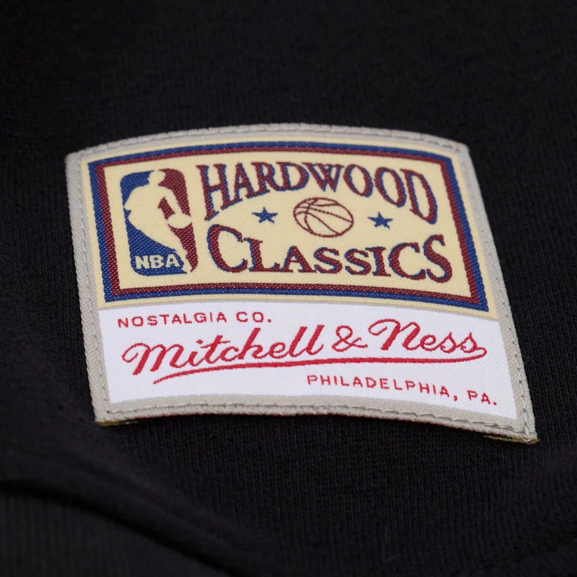 Ladies Detroit Pistons Mitchell & Ness Script Lightweight Crewneck Sweatshirt - Image 5
