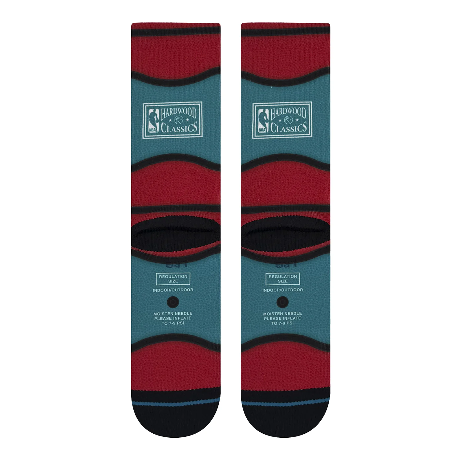 Detroit Pistons Stance Hardwood Classic Mini Ball Socks - Image 3