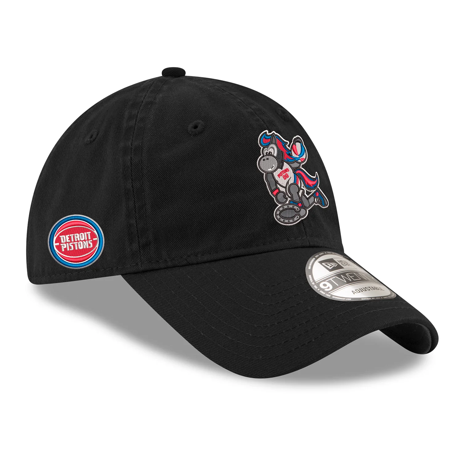 Detroit Pistons New Era Hooper 920 Adjustable Hat - Image 4