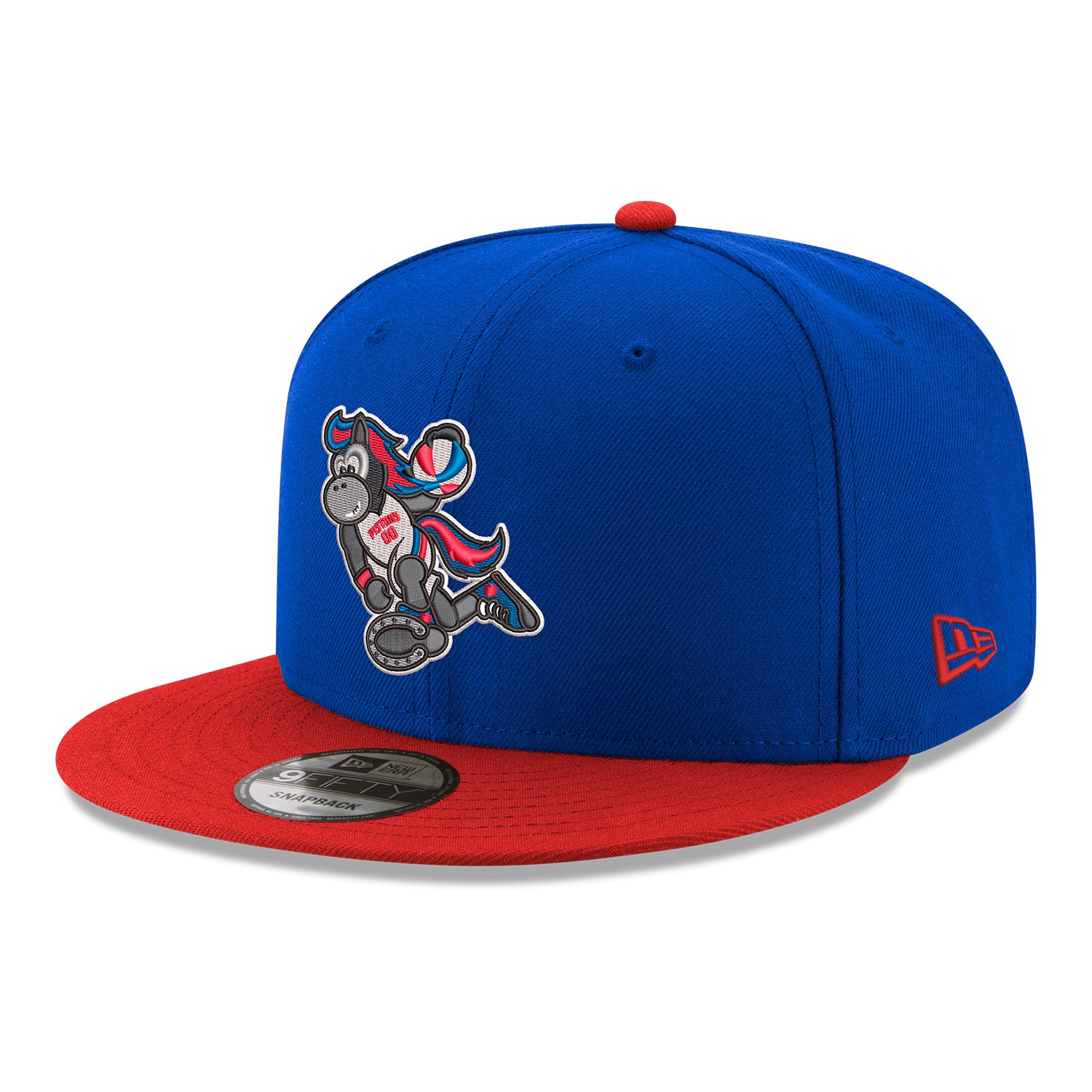 Detroit Pistons New Era Hooper 950 Two-Tone Snapback