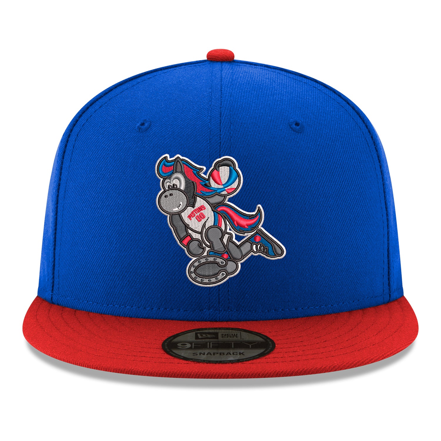 Detroit Pistons New Era Hooper 950 Two-Tone Snapback - Image 3