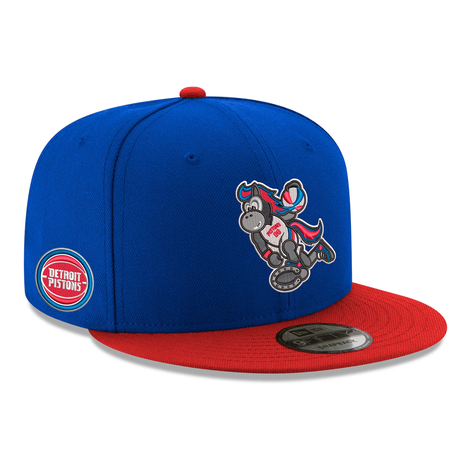 Detroit Pistons New Era Hooper 950 Two-Tone Snapback - Image 4