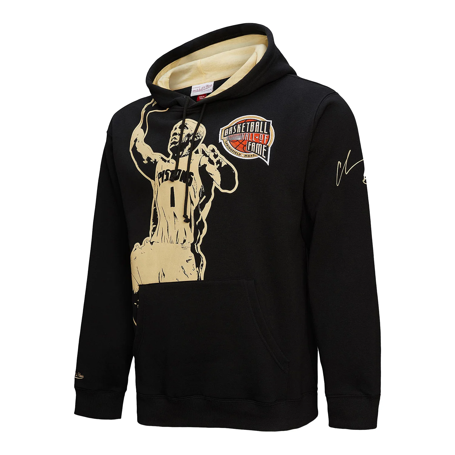 Mitchell & Ness Pistons Chauncey Billups Hall of Fame Hoodie