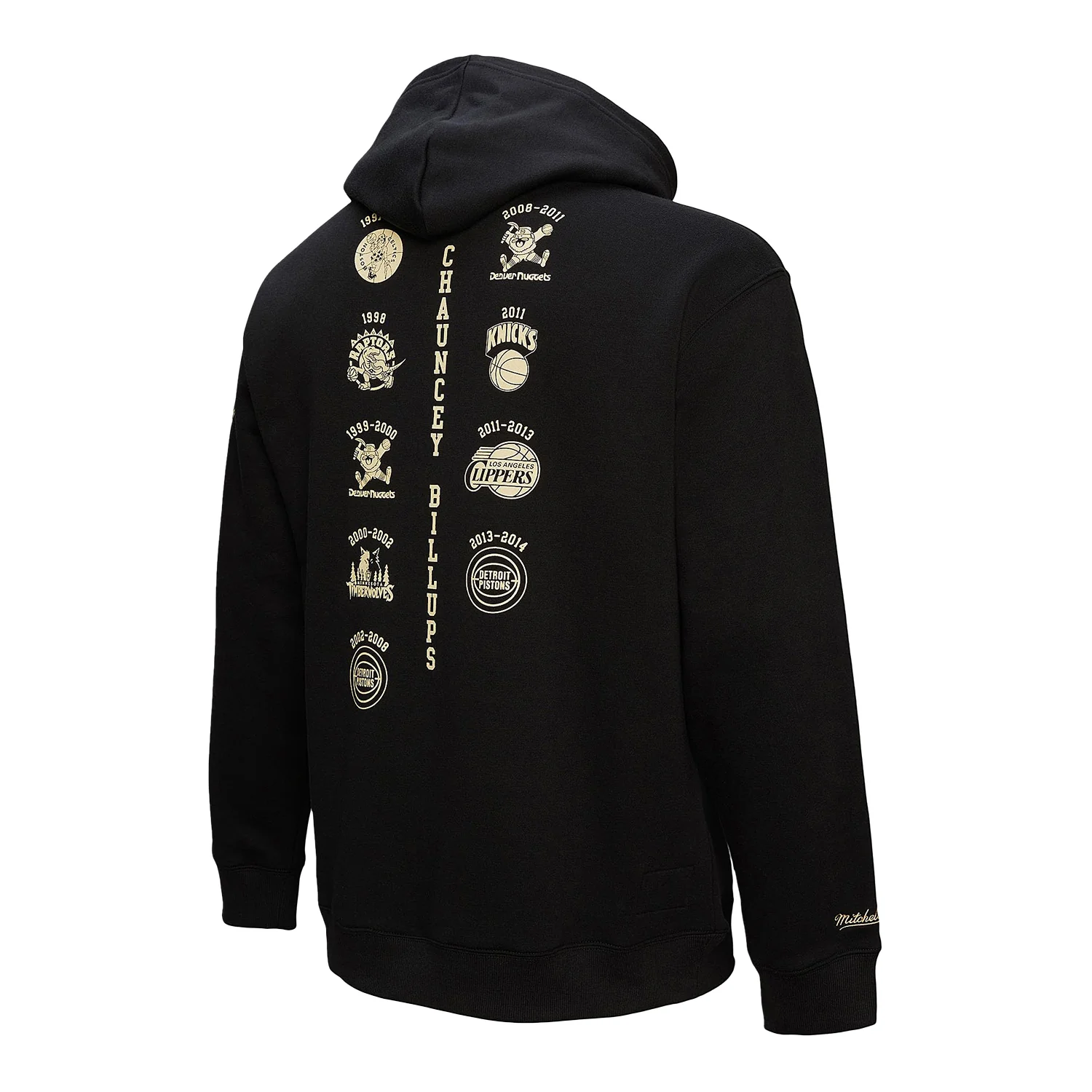 Mitchell & Ness Pistons Chauncey Billups Hall of Fame Hoodie - Image 2