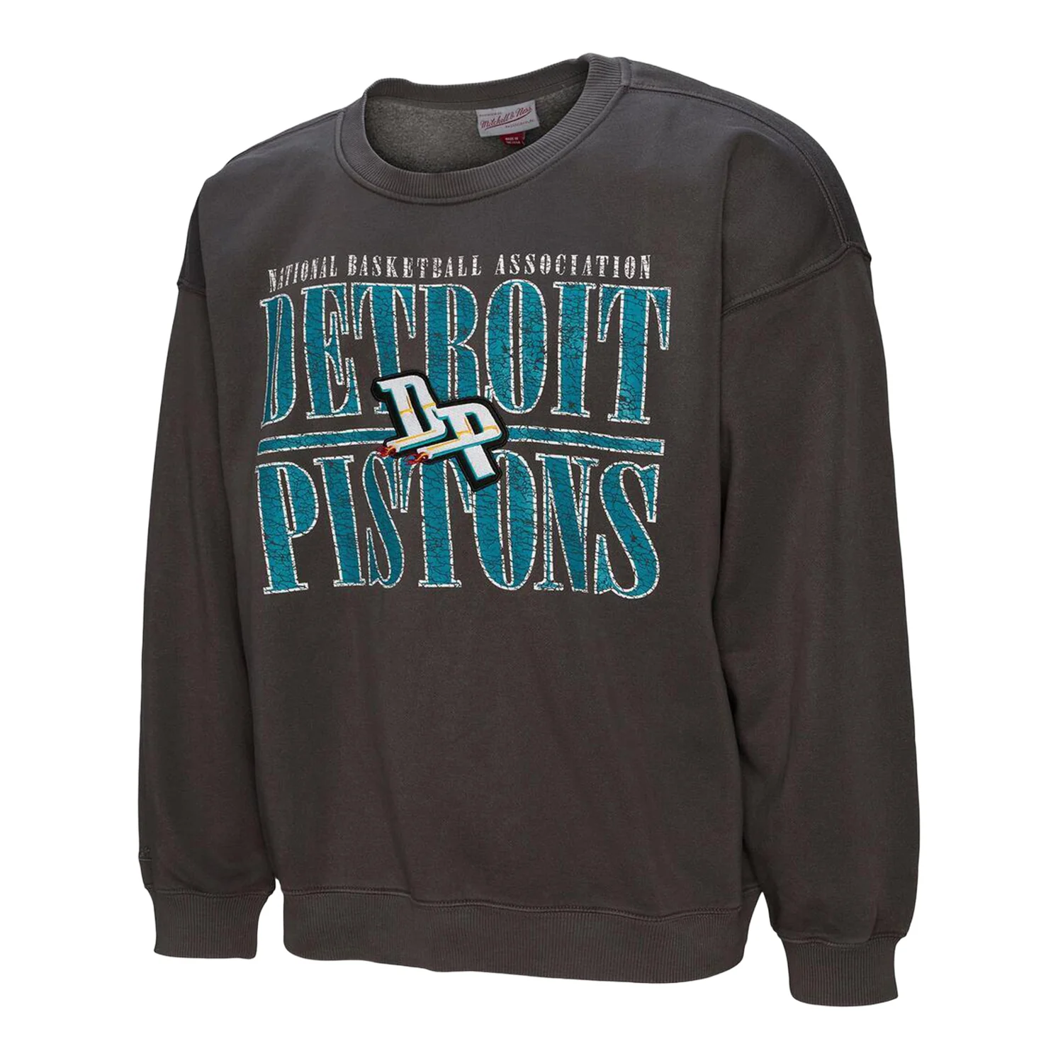 Detroit Pistons Mitchell & Ness HWC Vintage Crewneck