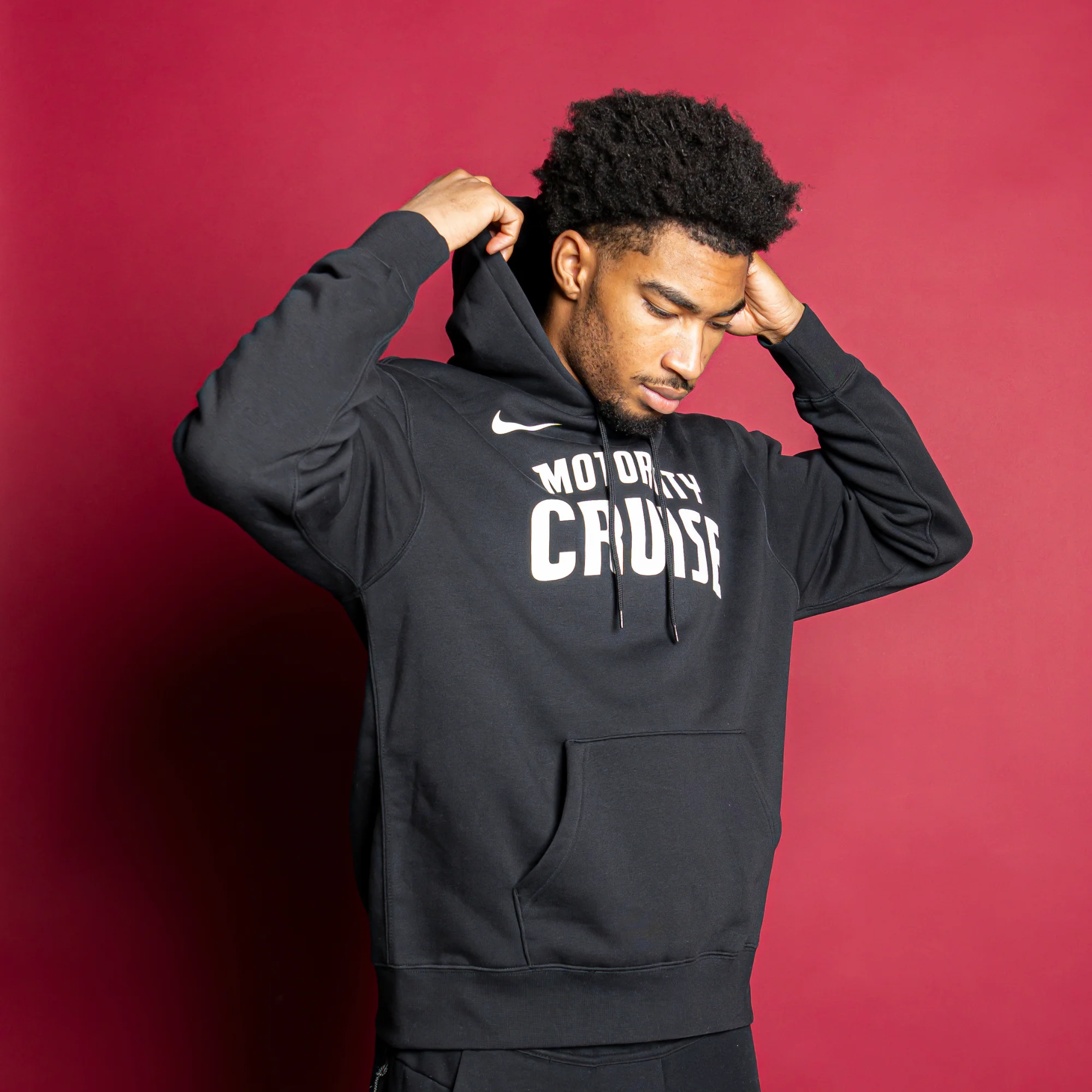 Motor City Cruise Nike Club Fleece Hoodie - Image 3