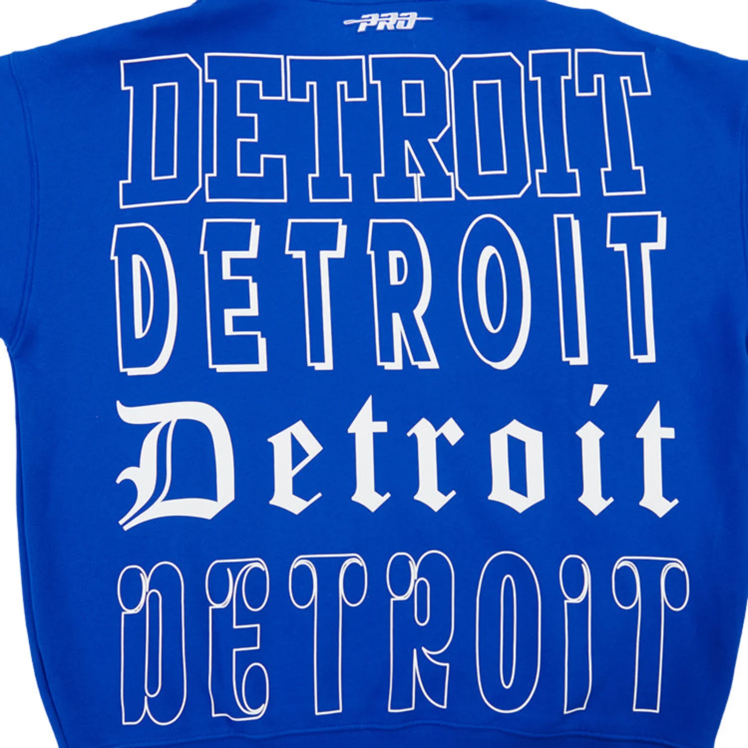 Detroit Pistons Pro Standard Billboard Hooded Sweatshirt - Image 3
