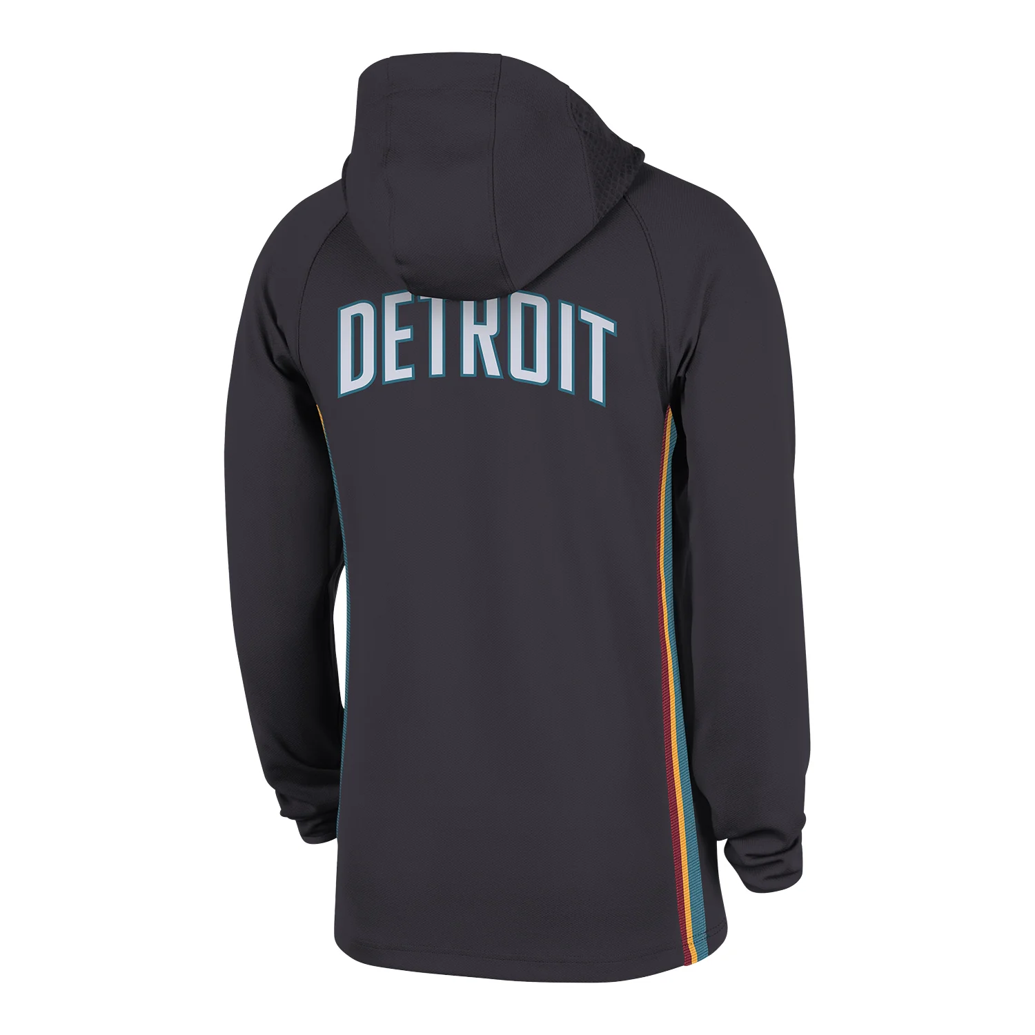 2025-26 City Edition Detroit Pistons Nike Authentic 1/4 Zip Hoodie - Image 3