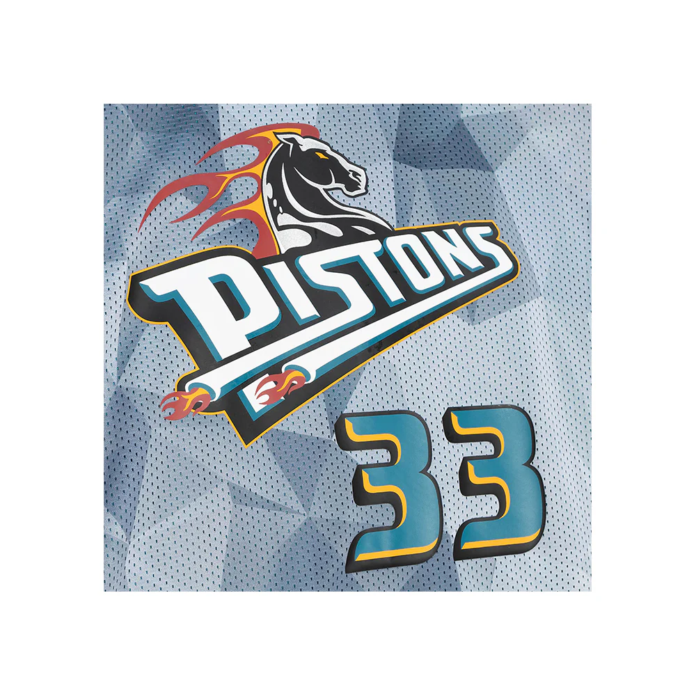 Mitchell & Ness Pistons Grant Hill Name & Number Reversible Mesh Tank Top - Image 6