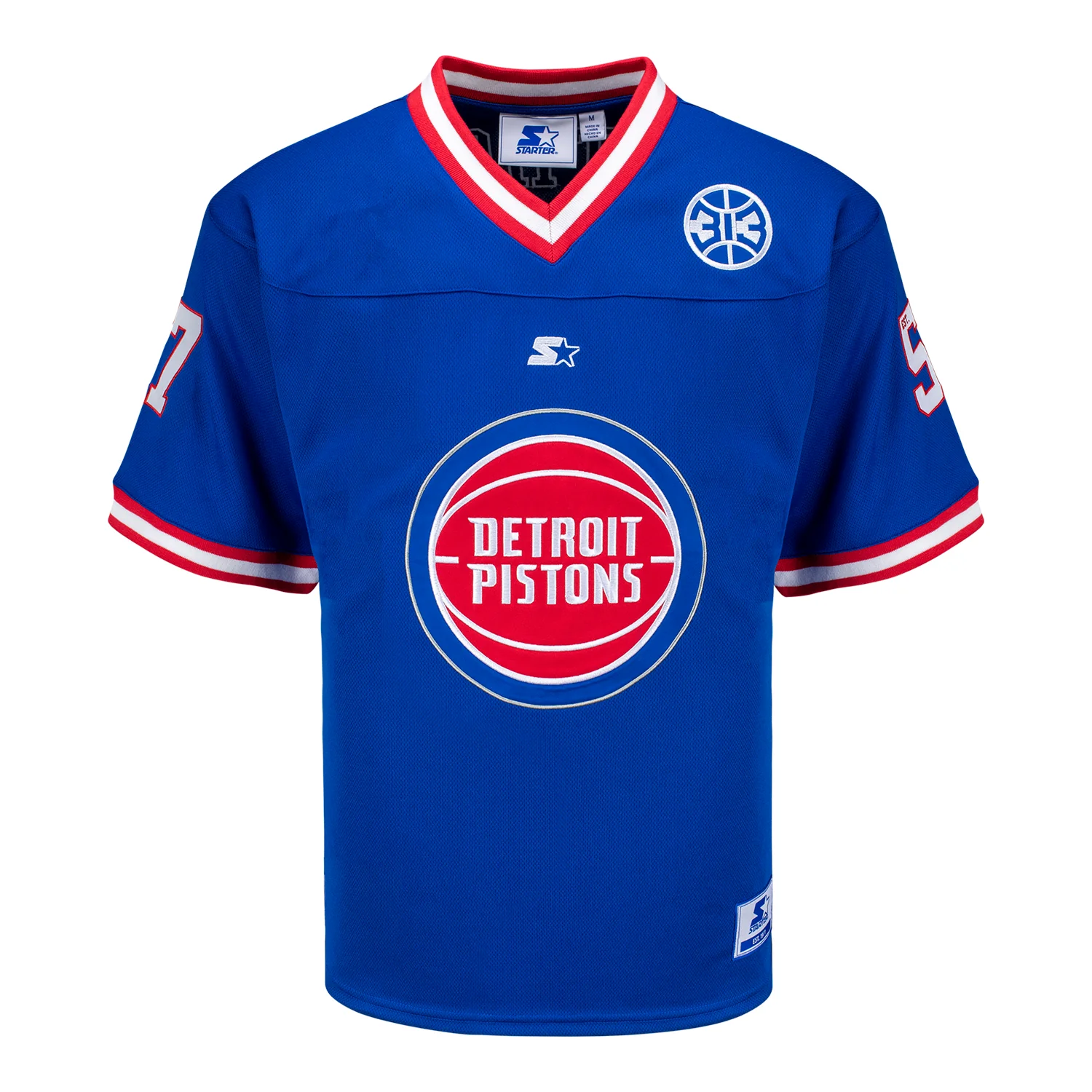 Detroit Pistons Starter Football Jersey