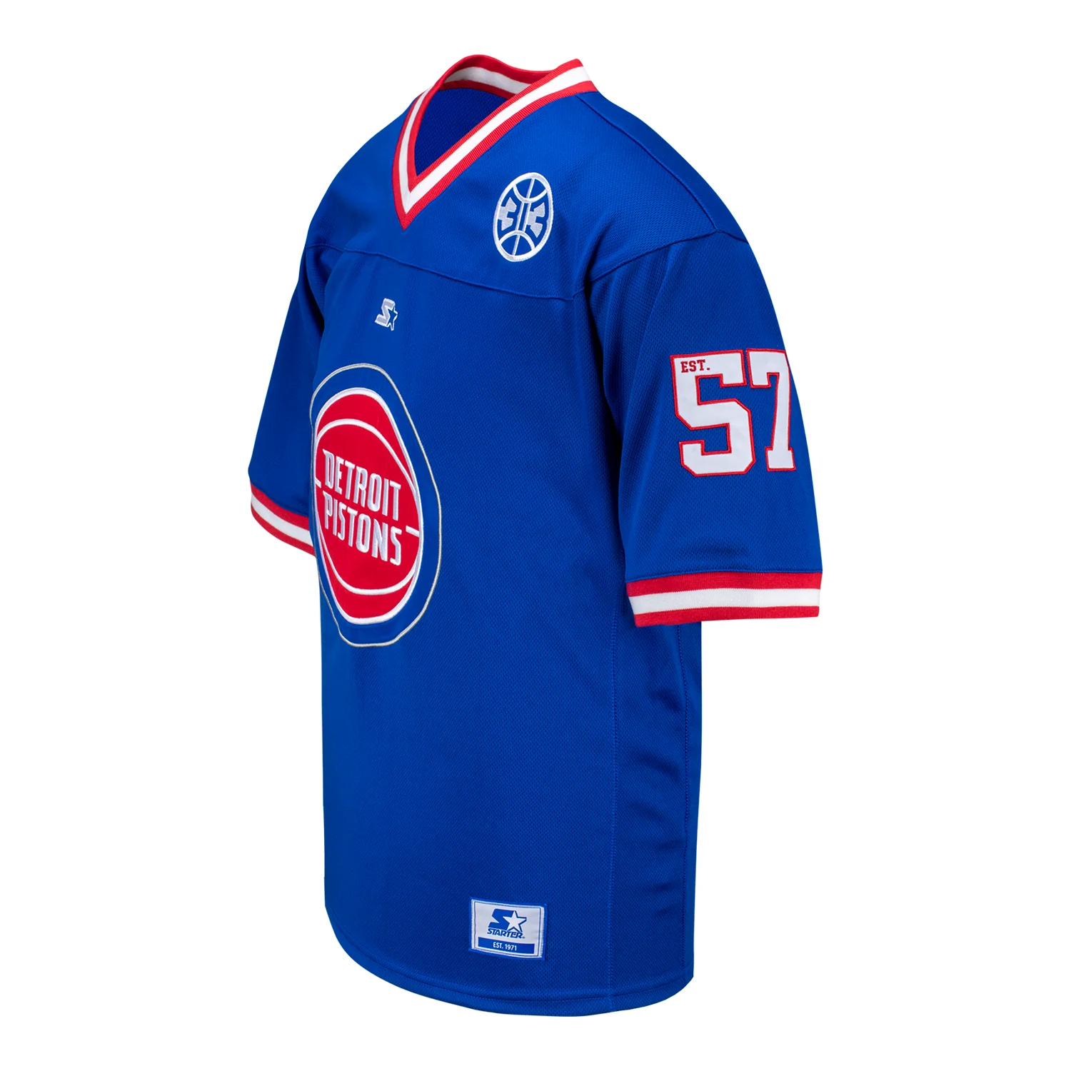 Detroit Pistons Starter Football Jersey - Image 4