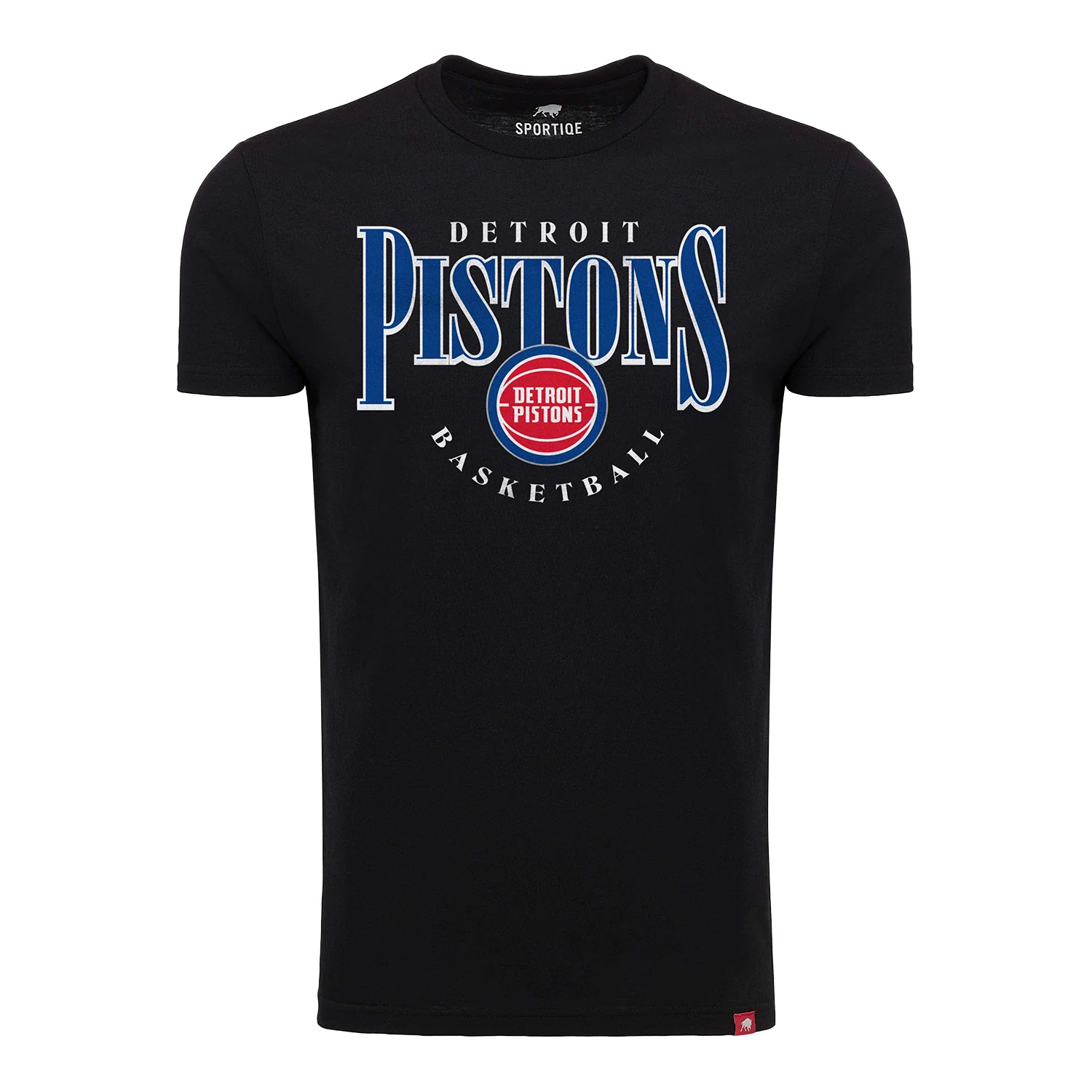 Detroit Pistons Sportiqe Comfy Arched T-Shirt