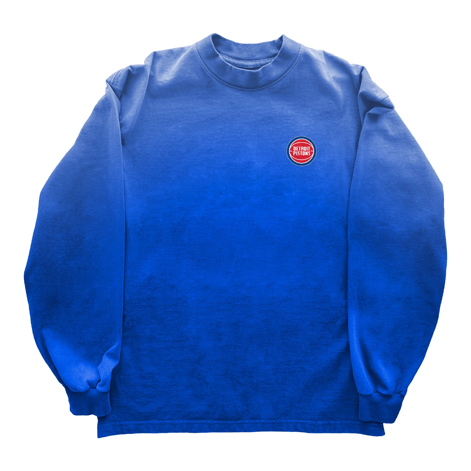 Warren Lotas x Detroit Pistons Detroit Horsepower 2 Long Sleeve T-Shirt - Image 2