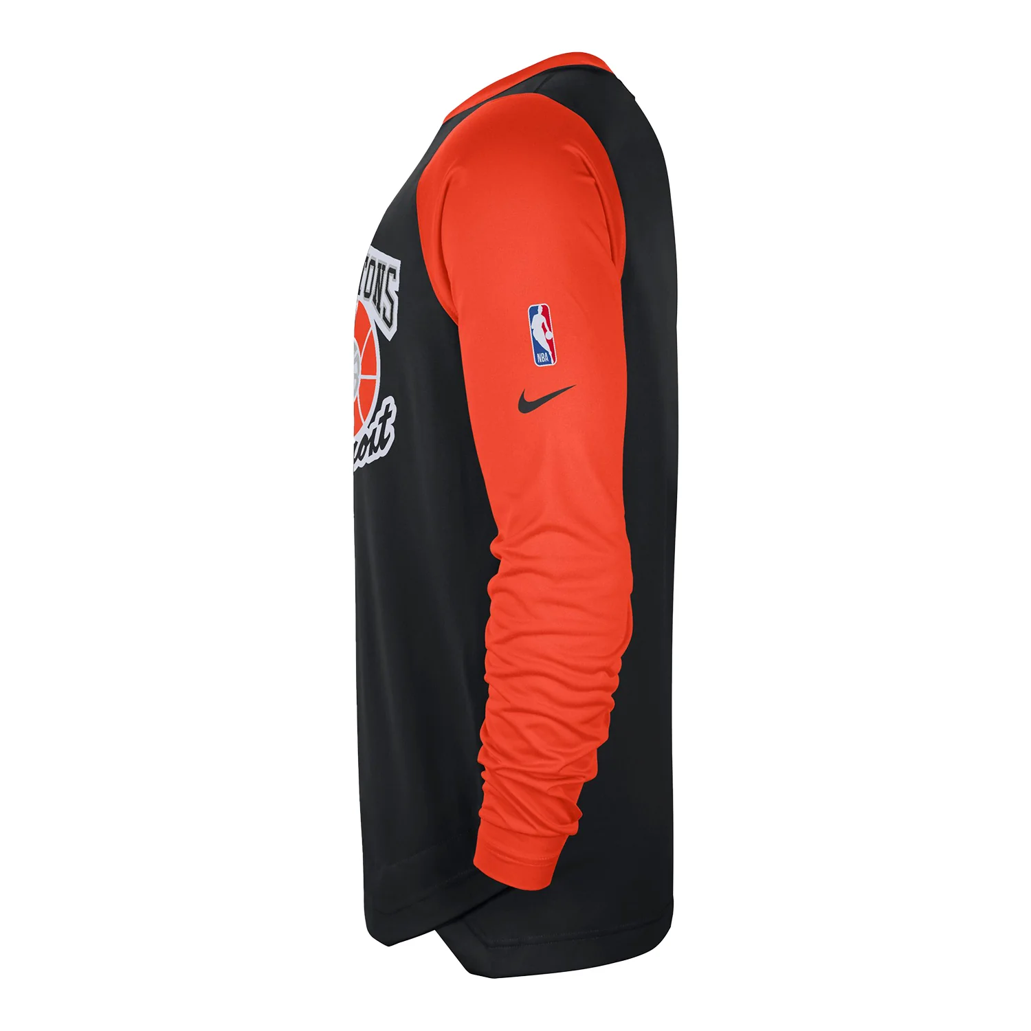 2024-25 DETROIT PISTONS CITY EDITION NIKE PREGAME T-SHIRT - Image 2