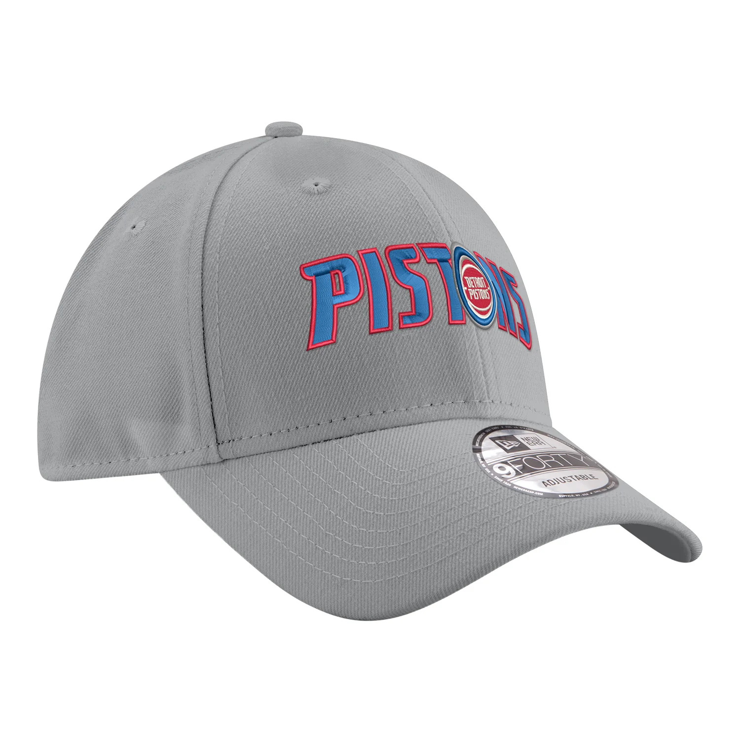 Youth Detroit Pistons New Era 940 Wordmark Hat
