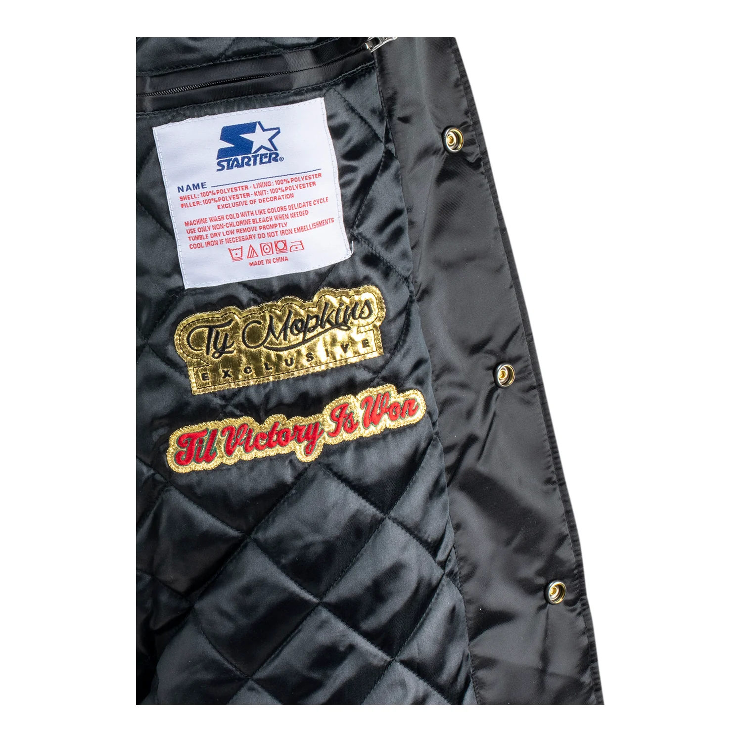 Detroit Pistons Black History Month '24 Starter Jacket - Image 4