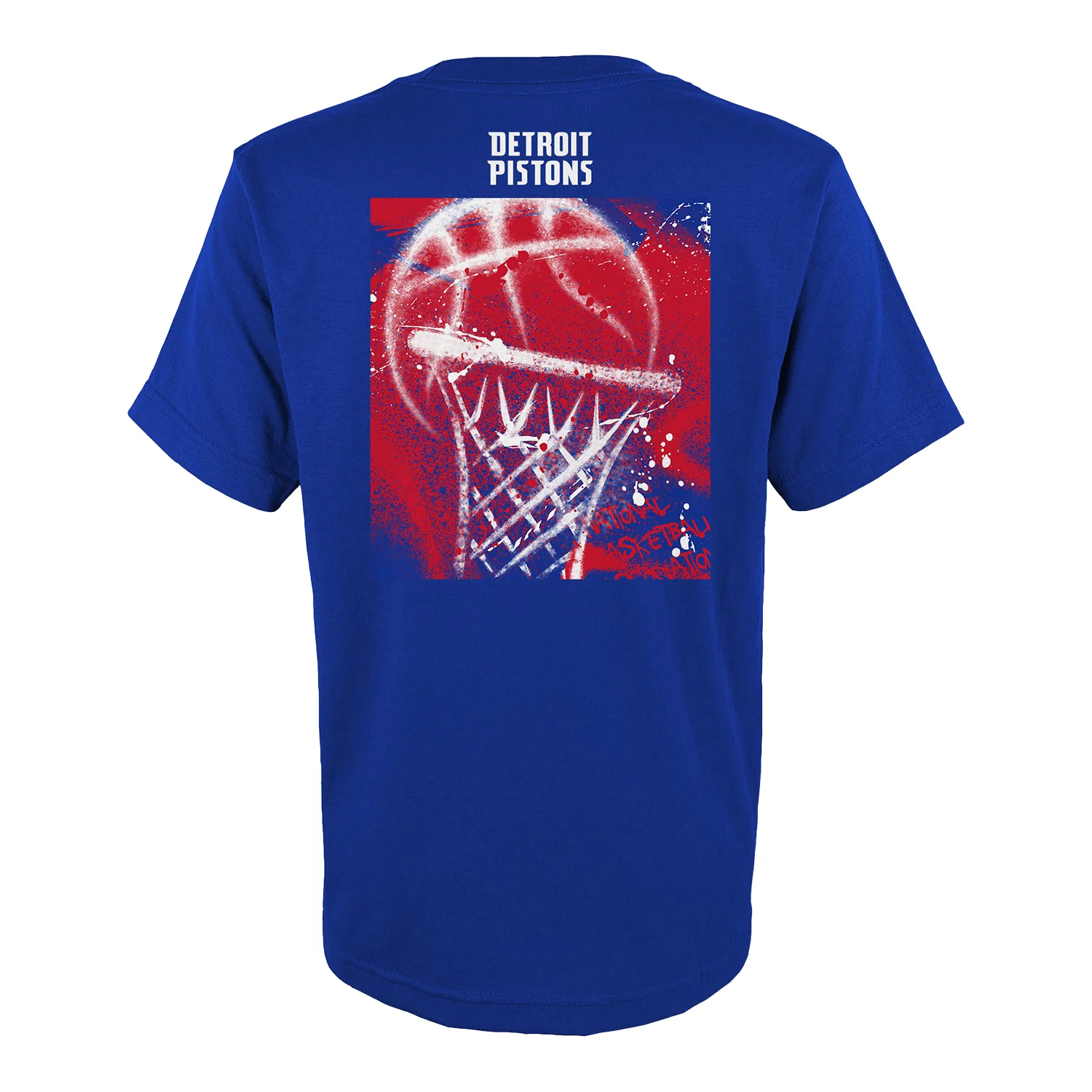 Youth Detroit Pistons Outerstuff Streetball T-Shirt - Image 3